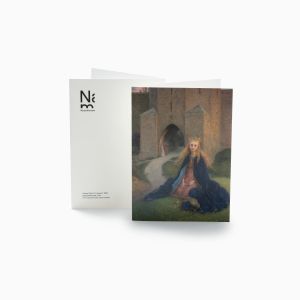 Card with envelope. Hanna Pauli, "The Princess"
