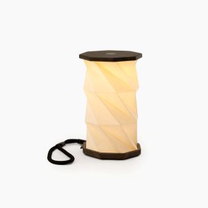 Lampe. Twist mini, valnøtt 