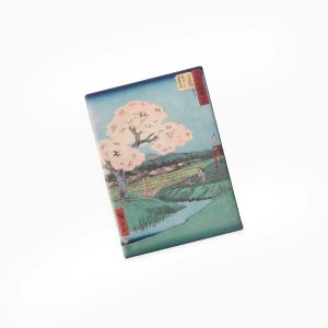 Magnet. Utagawa Hiroshige, Kichizô Tsutaya, "Ishiyakushi: Yoshitsune's Cherry Tree and the Shrine of Noriyori"