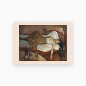 Postcard. Edvard Munch, "The Day After"