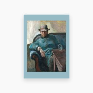 Postcard. Edvard Munch, "Hans Jæger"