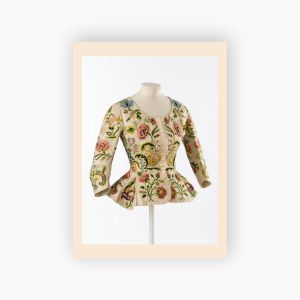 Postcard. Unidentified, "Bodice" (1730–1760 / 1770s)