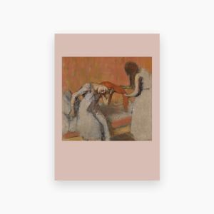 Postkort. Edgar Degas, «Morgentoalett»