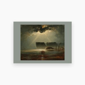 Postkort. Peder Balke, «Fra Nordkapp»  