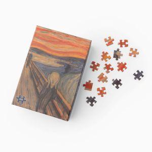 Puslespill 500 brikker. Edvard Munch, «Skrik»