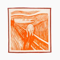 Bandana. Edvard Munch, «Skrik». Rød