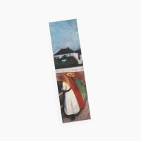 Bokmerke. Edvard Munch, «Pikene på broen»
