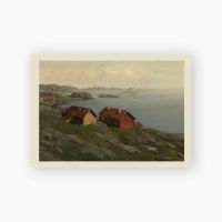 Postkort. Betzy Akersloot-Berg, «Kystlandskap»  