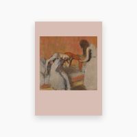 Postkort. Edgar Degas, «Morgentoalett»  