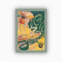 Postkort. Fernand Toussaint, «Café Jaqmotte Bruxelles»