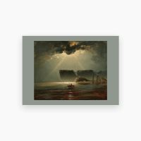 Postkort. Peder Balke, «Fra Nordkapp»  